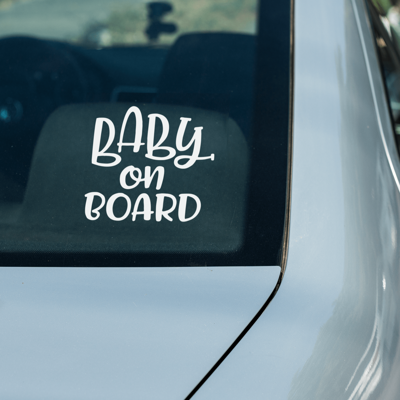 Baby On Board Decals, Custom Vinyl Stickers