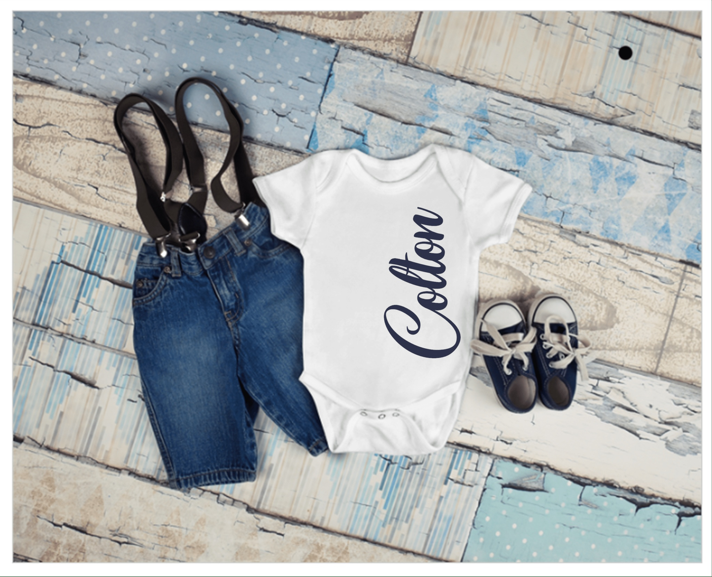 Purple LadyBug Decor Onesies Personalized Baby Name Onesie