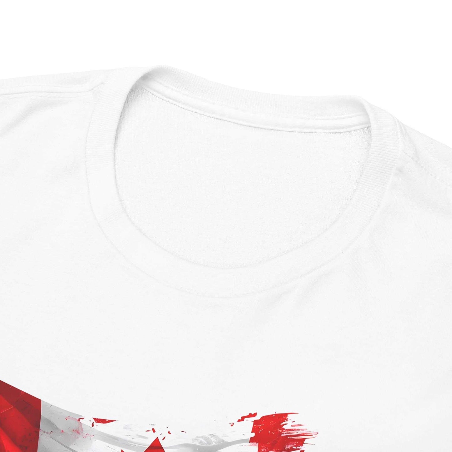 Canada Is Not For Sale Patriotic T-Shirt with distressed Canadian flag design.