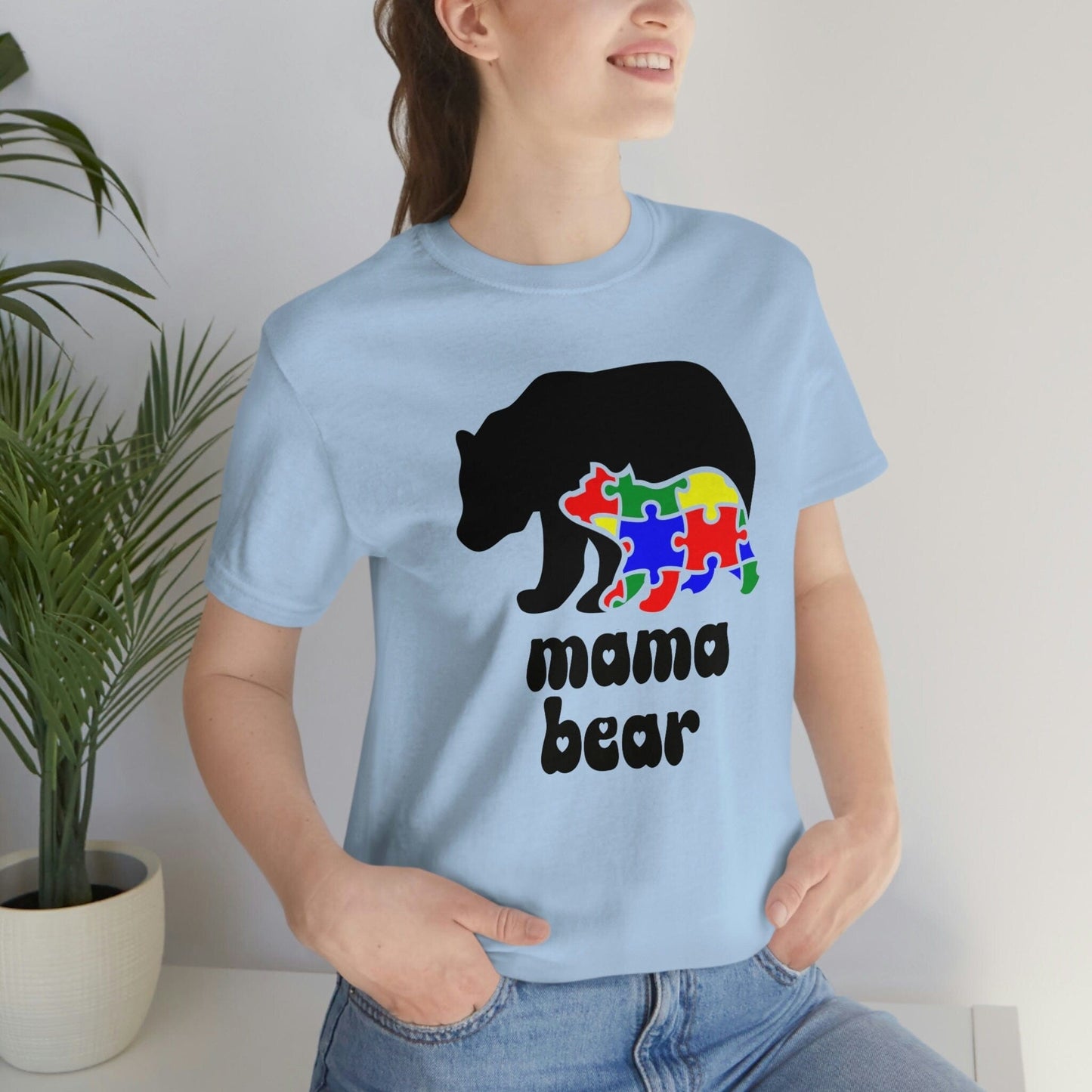 Middy Tees Canada shirts Autism Mama Bear T-Shirt