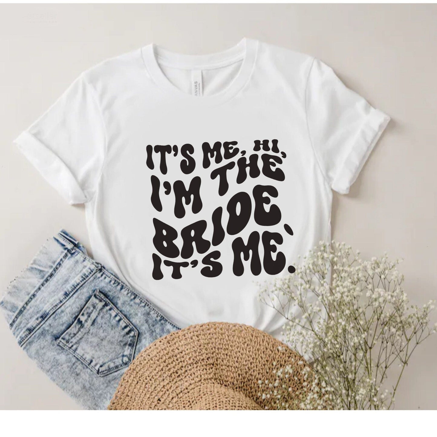 Purple LadyBug Decor Custom Bride Shirt | Its Me Hi I'm The Bride It's Me | Bride tshirt | Bride-To-Be | Bachelorette Party Shirts | Bride Gift | Wedding Gift