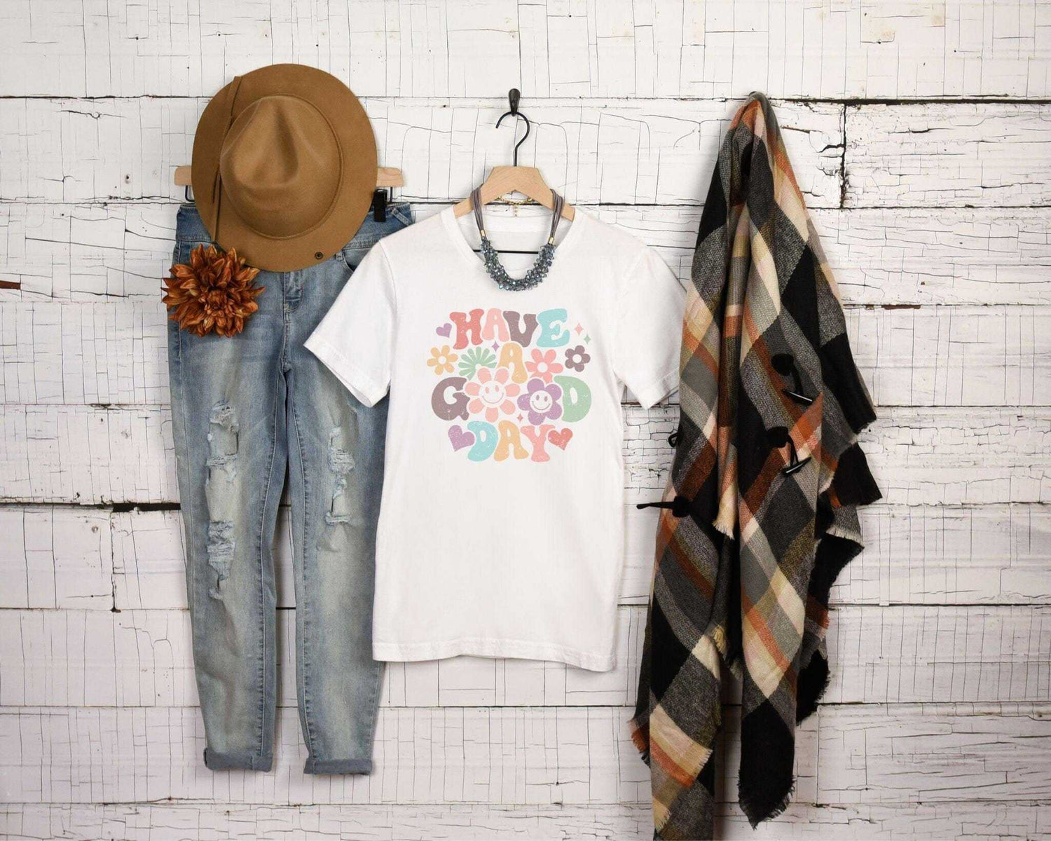 Purple LadyBug Decor Have a Good Day Shirt | Women's Inspirational Shirt | Self Love Shirt | Love Shirt | Happy Shirt | Boho Style Shirt