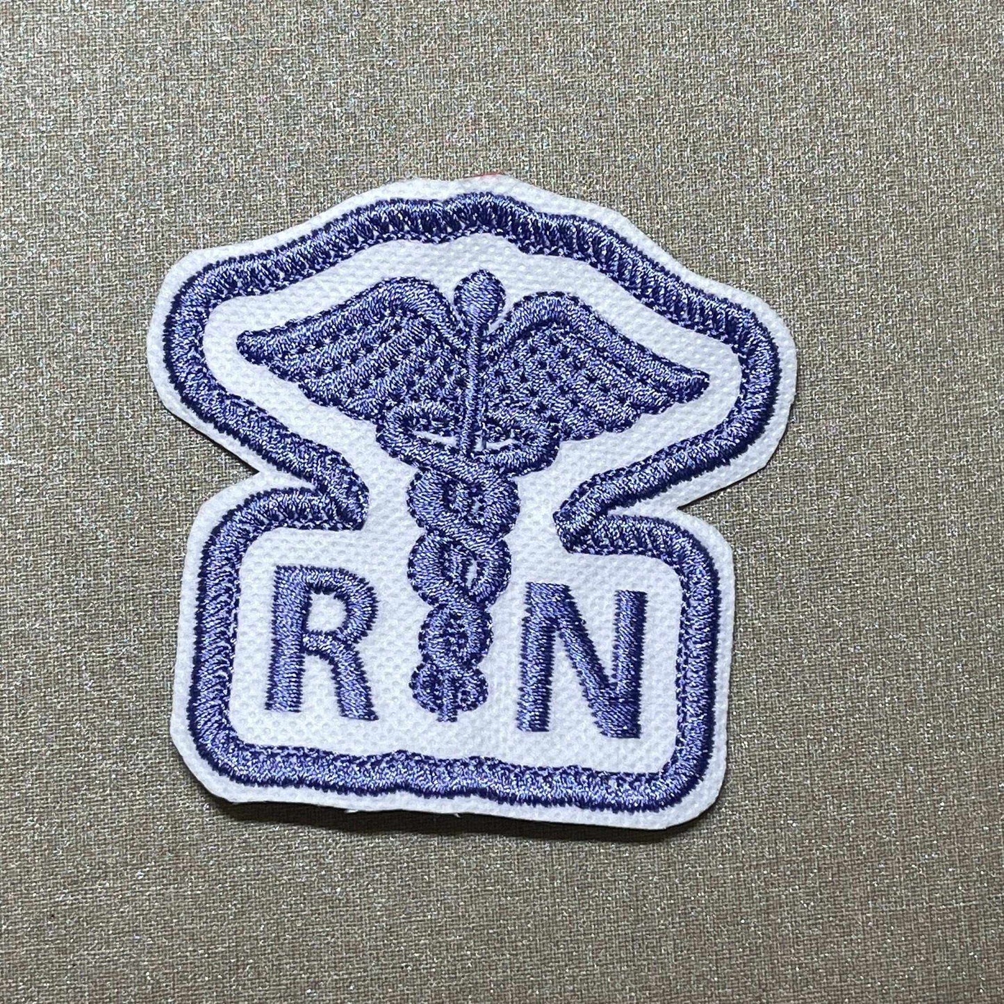 Nurse Medical Caduceus Embroidered Patch