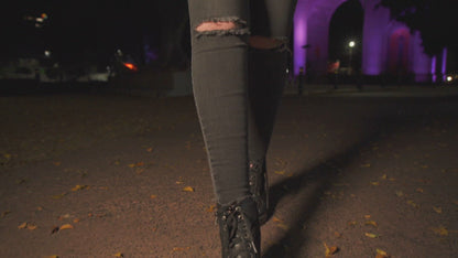 Video of the classic vintage t-shirt - Purple LadyBug Decor