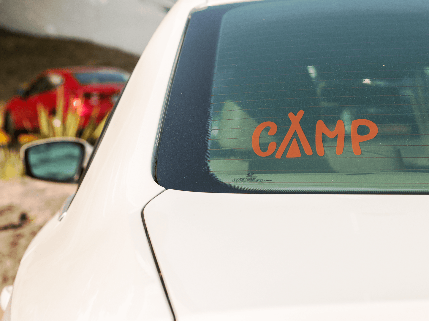 Purple LadyBug Decor Decal Camp Decal | Tent Camping Vinyl Sticker