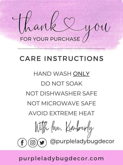 Purple LadyBug Decor Decal Love Baseball Sticker