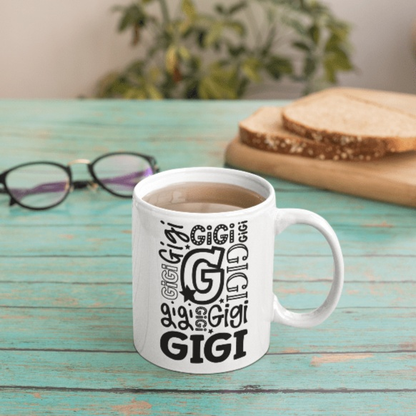 Purple LadyBug Decor Mug GIGI mug gift