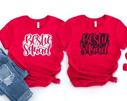 Purple LadyBug Decor shirts Bestie Squad Tee Shirt