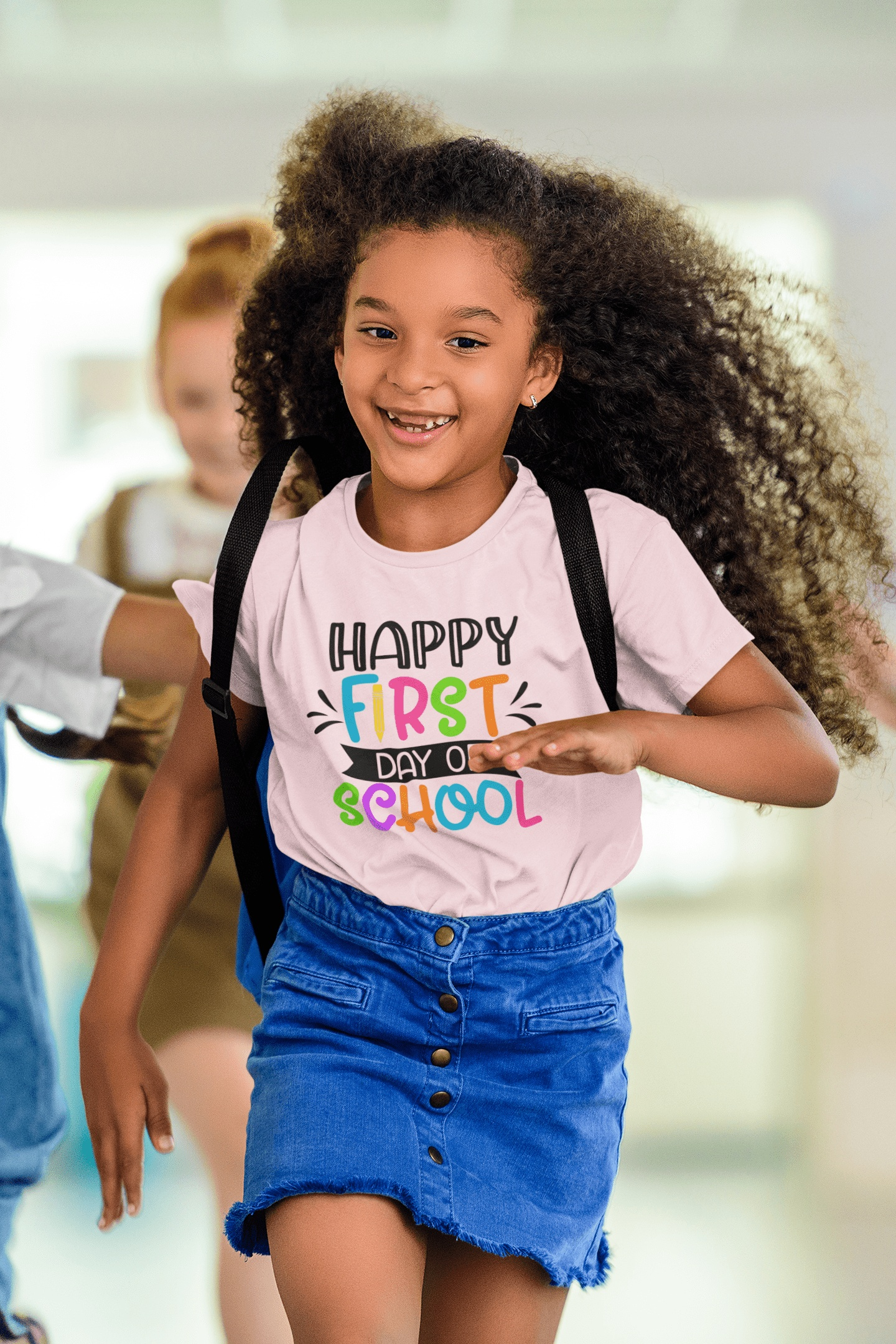 Purple LadyBug Decor shirts Happy First Day of School  T-Shirt