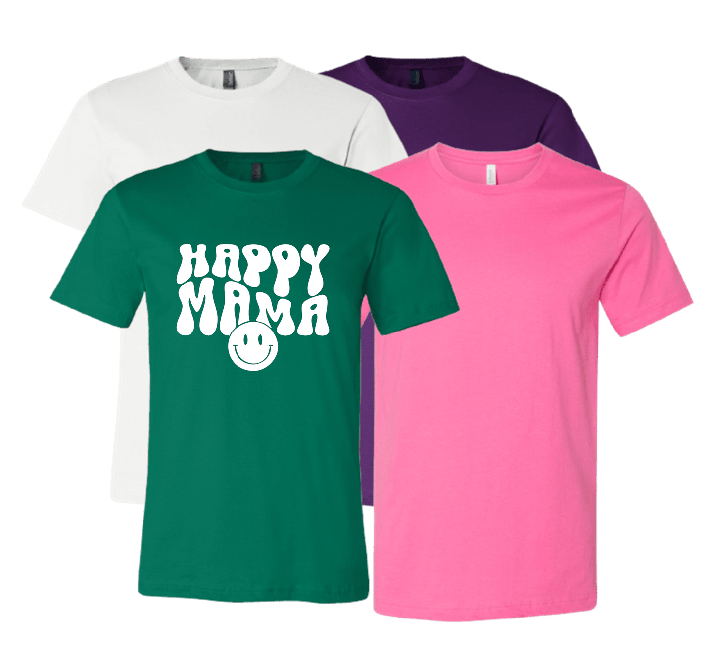 Purple LadyBug Decor shirts Happy  MaMa  T-Shirt