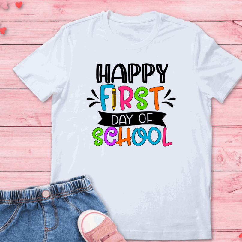 Purple LadyBug Decor shirts KIds First Day of School  T-Shirt