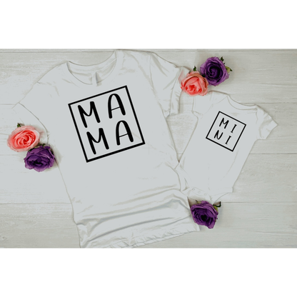 Purple LadyBug Decor shirts Mama and Mini Outfits