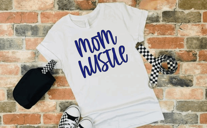 Purple LadyBug Decor shirts Mom Hustle T-Shirt