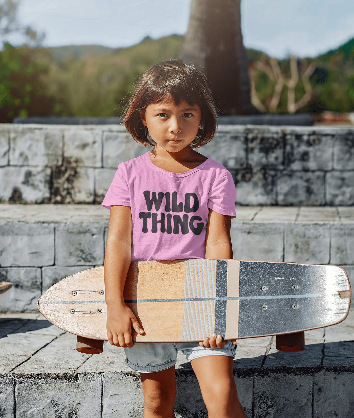 Purple LadyBug Decor shirts Wild Thing - Short Sleeve Child Shirt