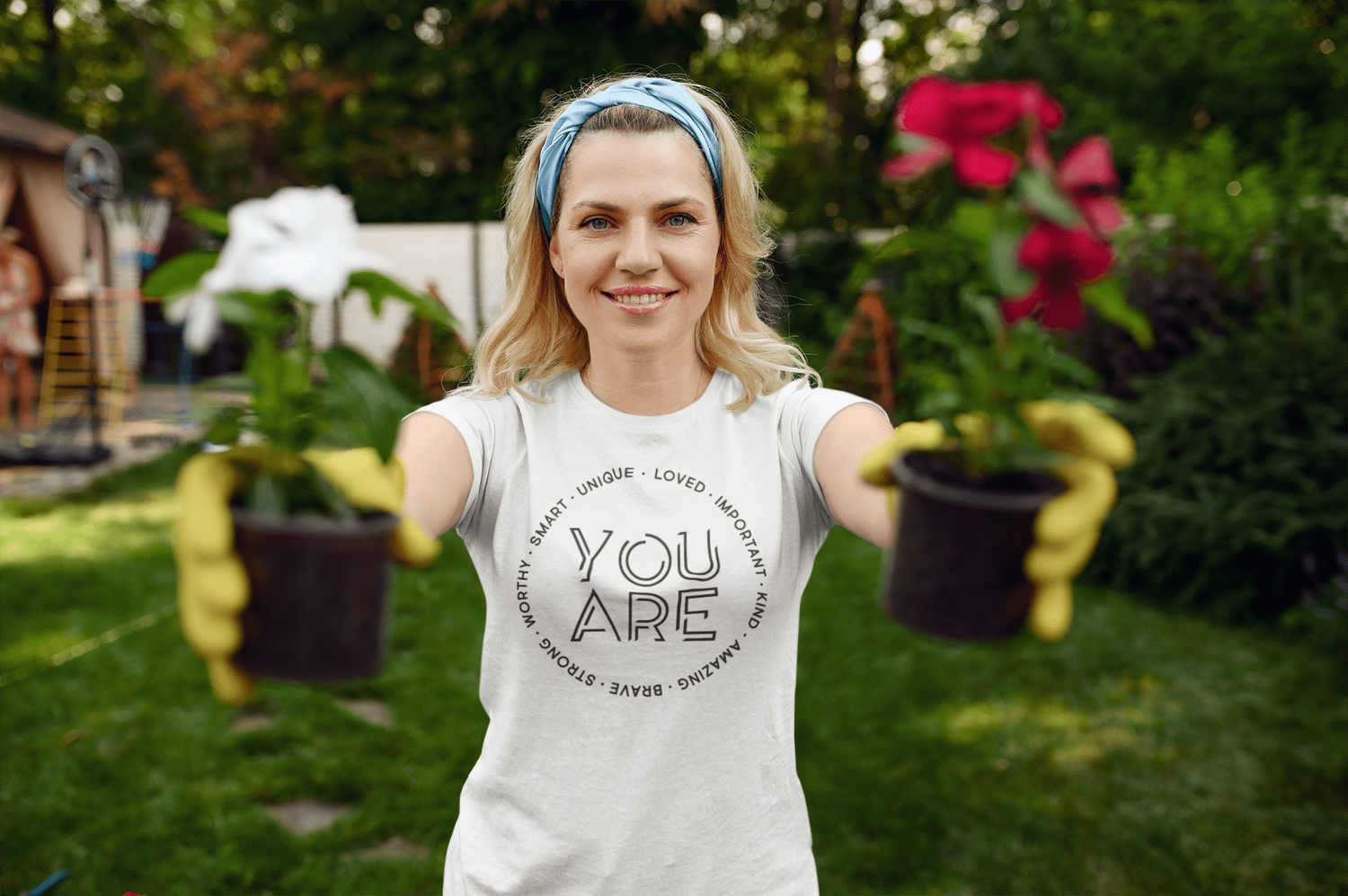 Purple LadyBug Decor shirts Women's You are Inspirational T-Shirt