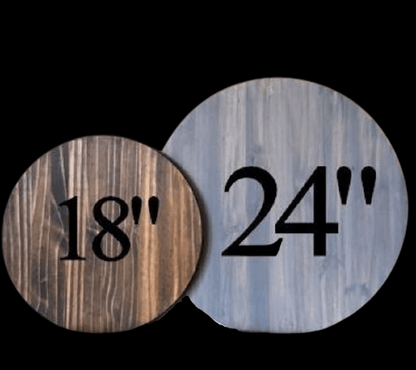 Purple LadyBug Decor Sign Merry Christmas Round Wood  Door Sign