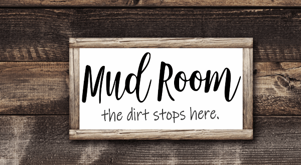 Purple LadyBug Decor Sign Mud Room Rustic Wood Sign